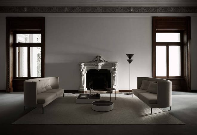 2023 Living Divani Clan Sofa 1