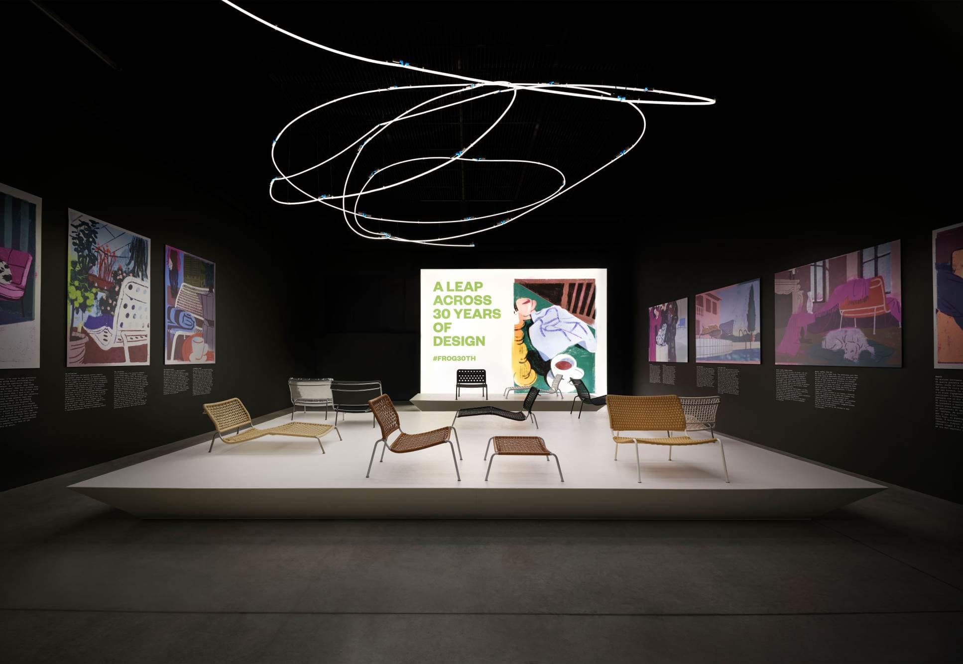 Read more about the article Living Divani: Frog 30TH @ Spazio Mostre in Living Divani Gallery