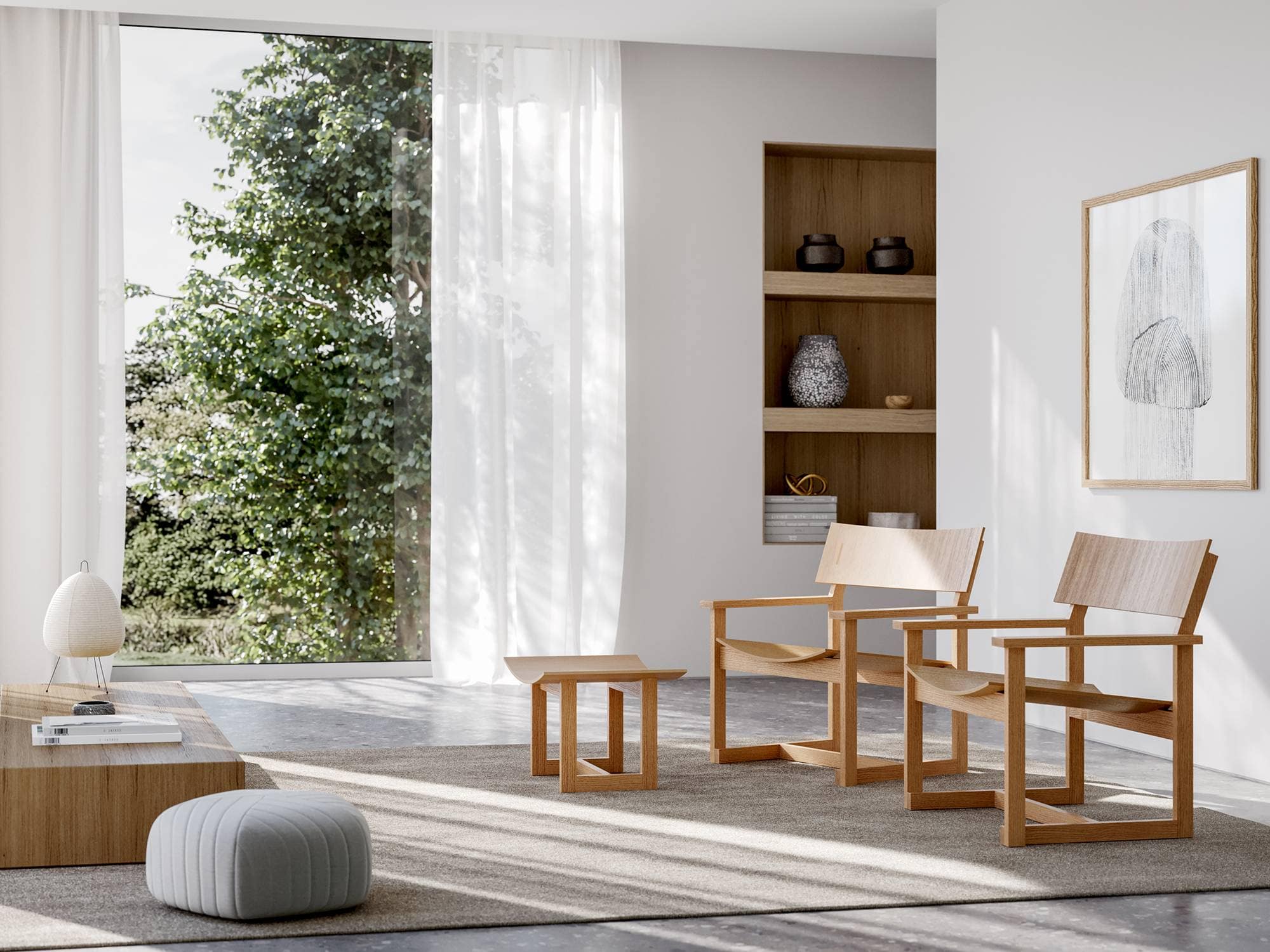 Read more about the article KOYORI: PRODUCT STORY: MAKURI LOUNGE CHAIR AND OTTOMAN