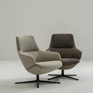 Arper Aston club chair low back