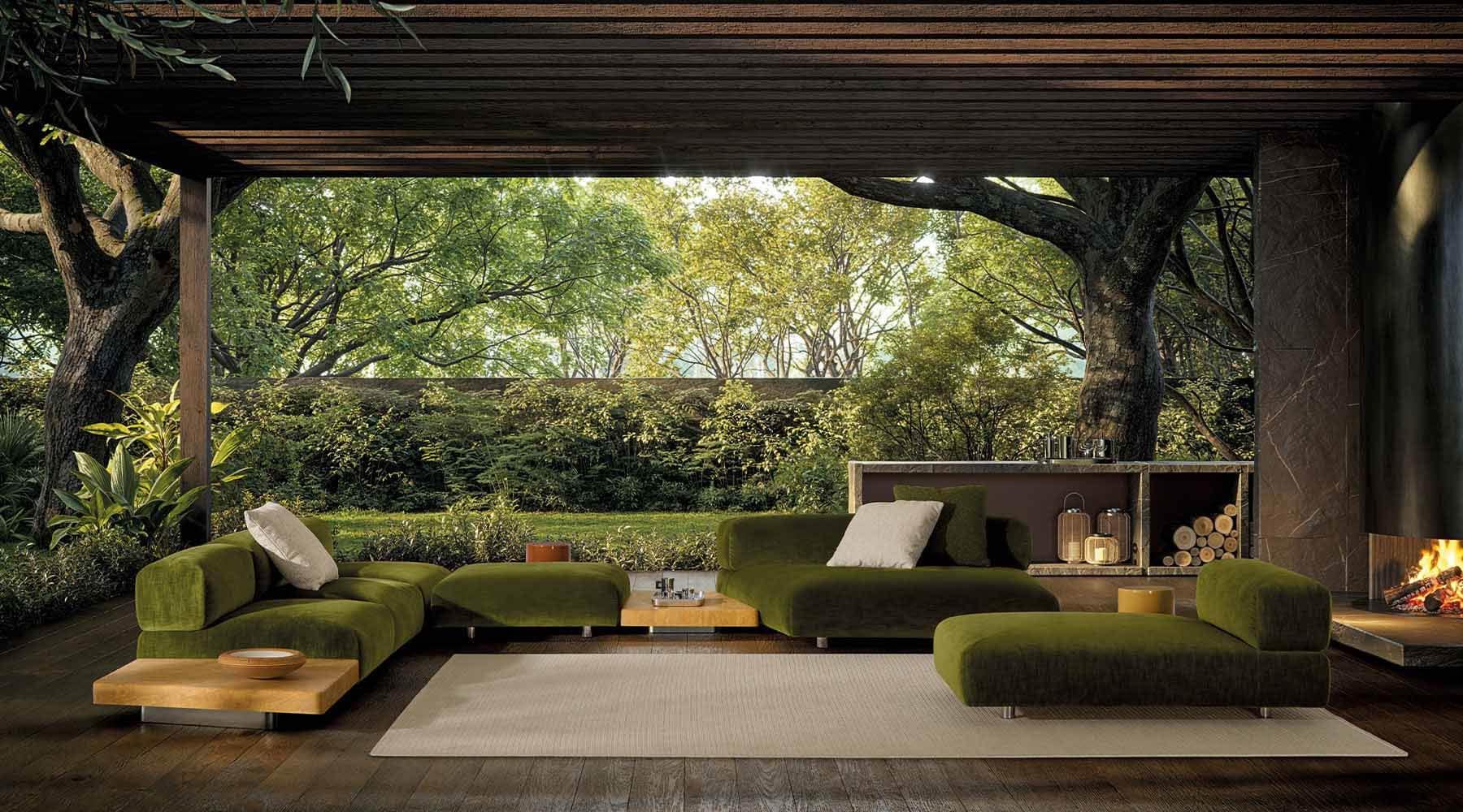 You are currently viewing MINOTTI | ORION OUTDOOR SOFA & COFFEE TABLE