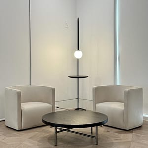 Living Divani Confident Swivel armchair set